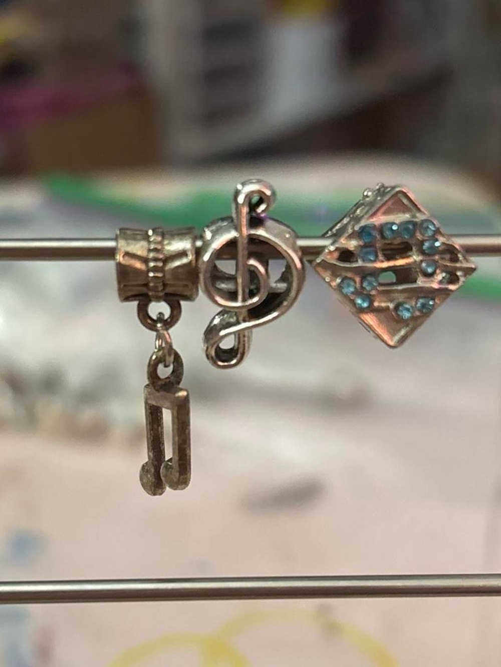 Music Note Bracelet Charm Set